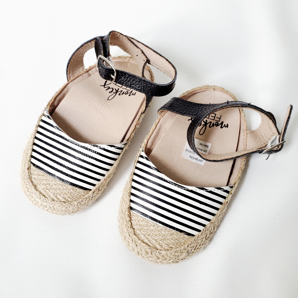 Monkey Feet Leather Feather Light Ballet Flats NWOT